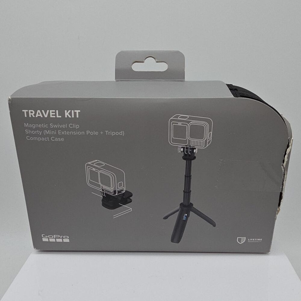 GoPro AKTTR-002 Travel Kit 2.0 for All GoPro Cameras (Shorty & Magnetic Swivel)